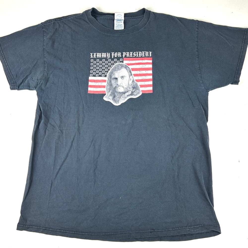 Vintage Y2K Lemmy For President • XL Shirt • Motörhead Rock